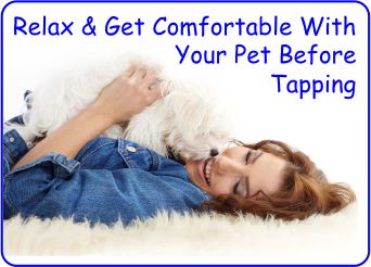 Relax with your Dog Before Tapping
